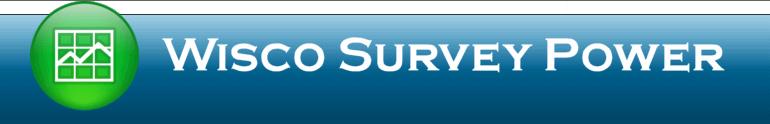 Survey Software from WISCO Computing